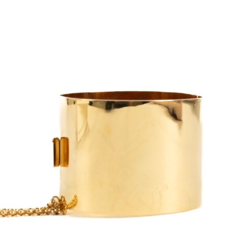 Celine Gold Cuff Bracelet